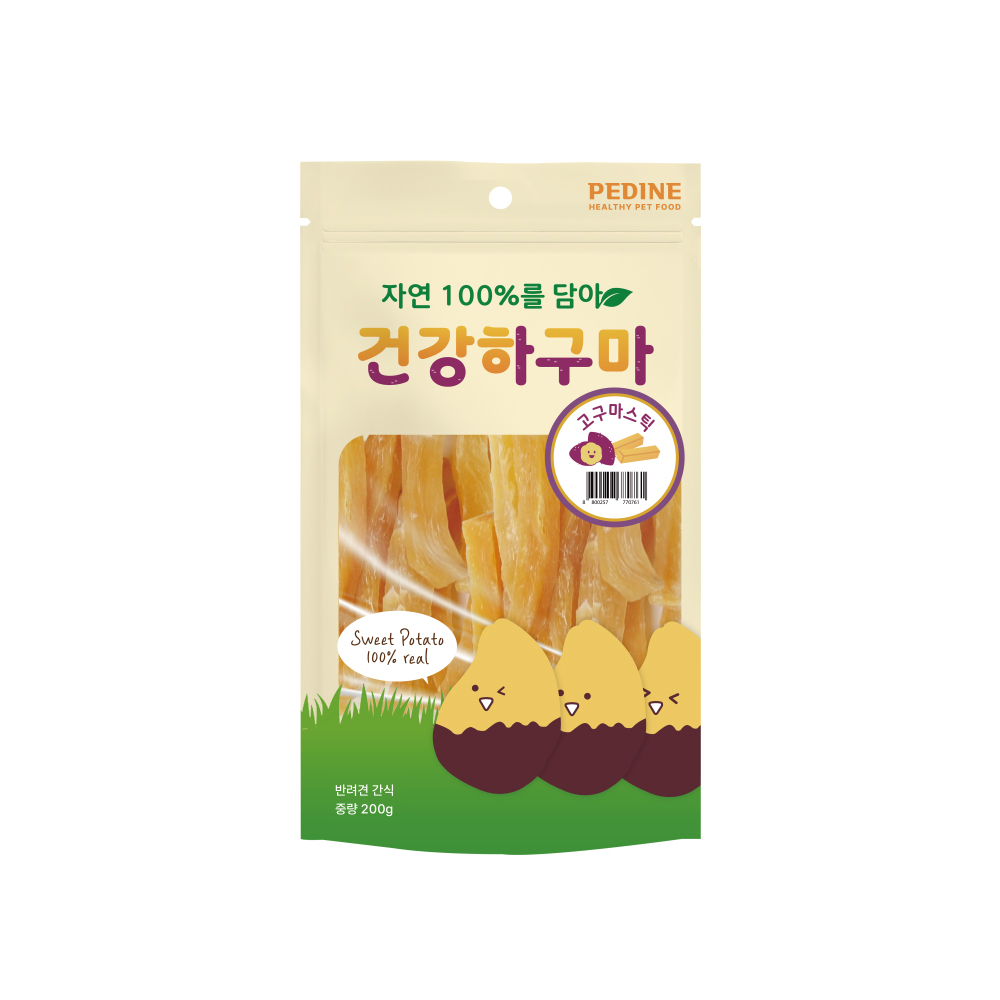 [페디네] 건강하구마 고구마 스틱 200g