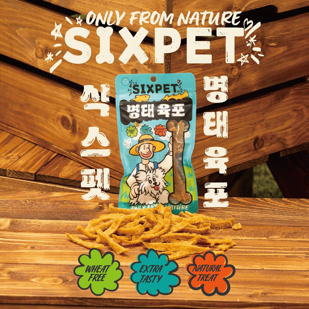 식스펫 명태 육포 30g