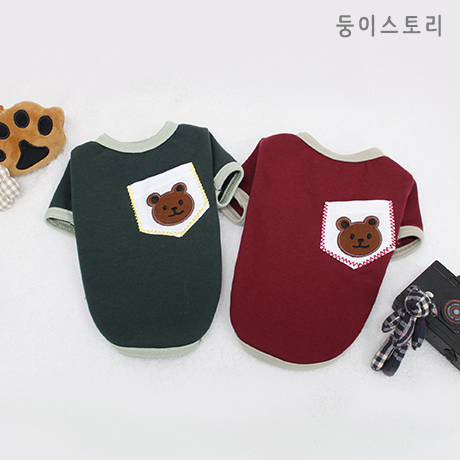 둥이스토리_베어포켓티_카키[2XL]