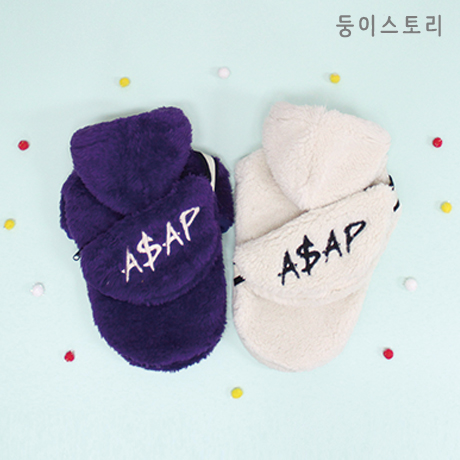 둥이스토리_에이셉가방후드티 퍼플[2XL]