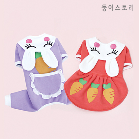 둥이스토리_잠자는토끼치마_코랄[2XL]