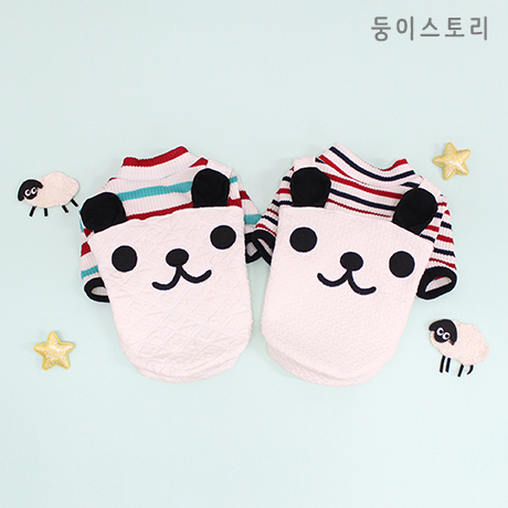 둥이스토리_줄무늬곰멜빵티_민트[XL]