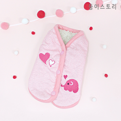 둥이스토리_핑크코끼리조끼_핑크[2XL]