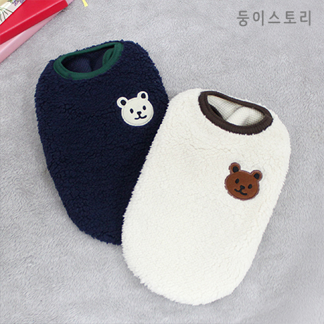 둥이스토리_포근보아곰티 아이보리[XL]